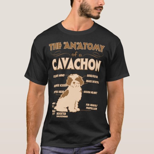 Die Anatomie des Cavachon T-Shirt (Vorderseite)