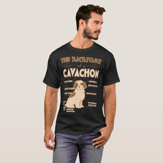 Die Anatomie des Cavachon T-Shirt (Vorne ganz)