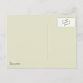 Die Anatomie des Frosches Postkarte (Rückseite)