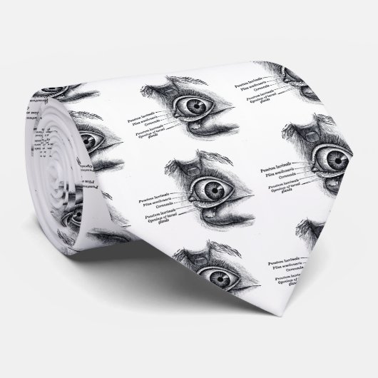 Die Anatomie des Graus - Augapfel Krawatte (Gerollt)