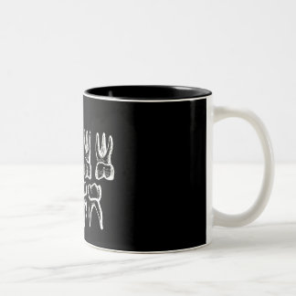 Die Anatomie des Graus - Zähne Zweifarbige Tasse