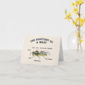 Die Anatomie eines Abfalls Karte (Gelbe Blume)