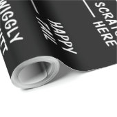 Die Anatomie eines Beagle-Hundes Geschenkpapier (Rolleneckpunkt)