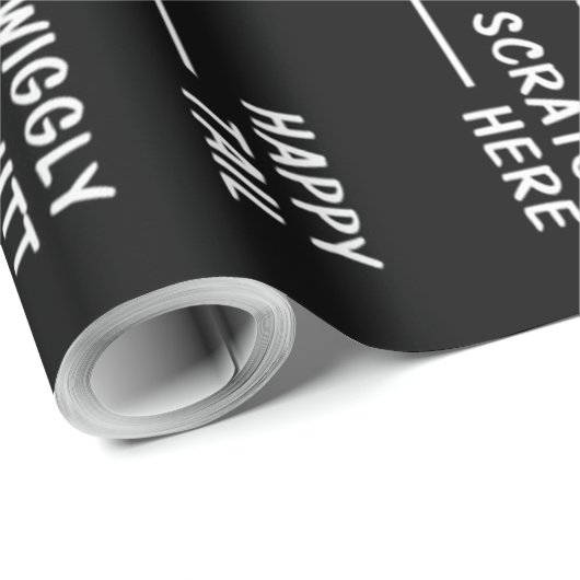 Die Anatomie eines Beagle-Hundes Geschenkpapier (Rolleneckpunkt)