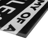 Die Anatomie eines Beagle-Hundes Schneidebrett (Ecke)