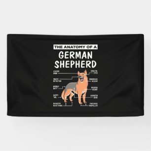 Die Anatomie eines deutschen Hirten Banner