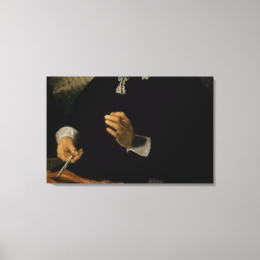 Die Anatomie Lektion von Dr. Nicolaes Tulp, 1632 Leinwanddruck (Vorderseite)