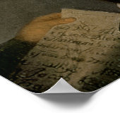 Die Anatomie Lektion von Dr. Nicolaes Tulp, 1632 Poster (Ecke)