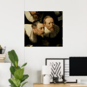 Die Anatomie Lektion von Dr. Nicolaes Tulp, 1632 Poster (Heimbüro)