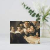 Die Anatomie-Lektion von Dr. Nicolaes Tulp, 1632 Postkarte (Stehend Vorderseite)