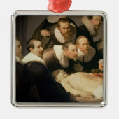 Die Anatomie-Lektion von Dr. Nicolaes Tulp, 1632 Silbernes Ornament (Vorne)