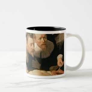 Die Anatomie-Lektion von Dr. Nicolaes Tulp, 1632 Zweifarbige Tasse