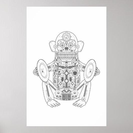 Die Anatomie von Jolly Chimp Poster (Vorne)