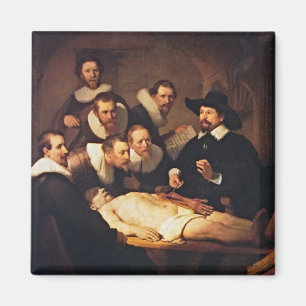 Die Anatomie-Vorlesung von Rembrandt Magnet