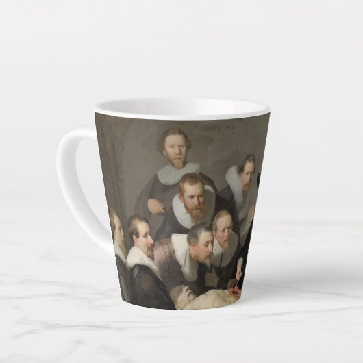 Die anatomische Lektion von Dr. Nicolaes Tulp Smal Milchtasse (Linke Ecke)
