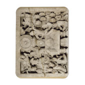 Die Anbetung der buddhistischen Symbole, Amaravati Magnet (Vertikal)