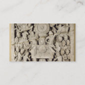 Die Anbetung der buddhistischen Symbole, Amaravati Visitenkarte (Rückseite)