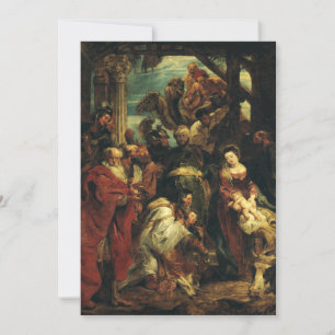 Die Anbetung der Könige von Peter Paul Rubens Einladung