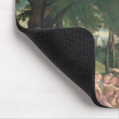 Die Anbetung von Venus, 1519 Mousepad (Ecke)