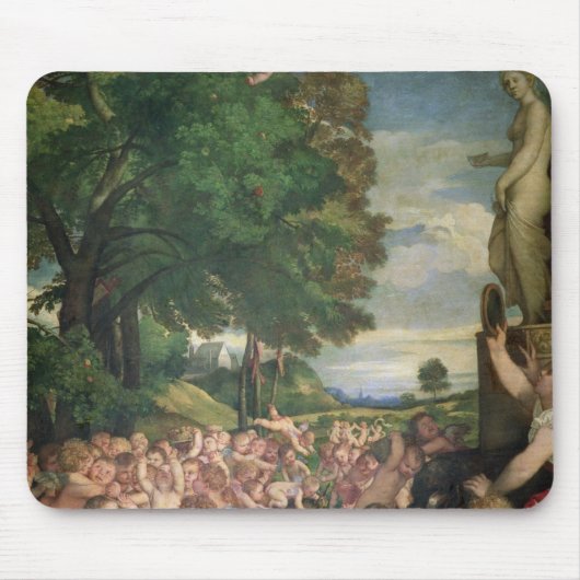 Die Anbetung von Venus, 1519 Mousepad (Vorne)