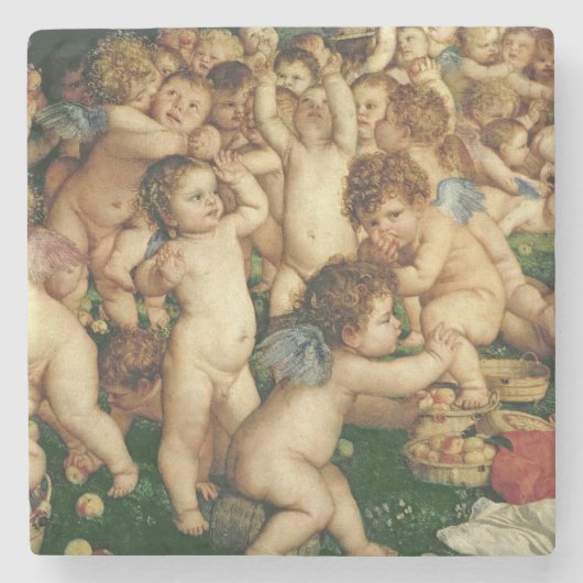Die Anbetung von Venus, 1519 Steinuntersetzer (Vorderseite)