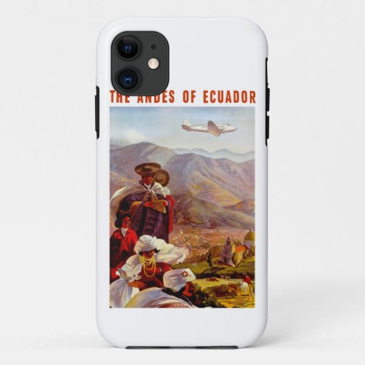Die Anden von Ecuador Case-Mate iPhone Hülle (Rückseite)