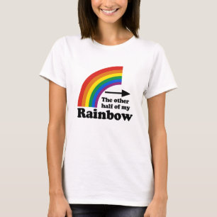 Die andere Hälfte meines Regenbogens (links) T-Shirt