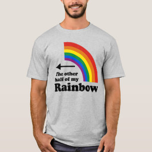 Die andere Hälfte meines Regenbogens (rechts) T-Shirt