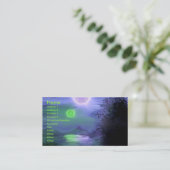 Die andere Himmel-Visitenkarte der Welt Visitenkarte (Stehend Vorderseite)