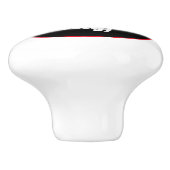 Die andere Keramik der Mülltonnen-Schublade Keramikknauf (Seitenansicht)