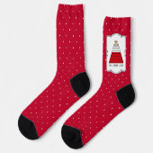 Die andere Seite - Agility lustig erschreckt Nerve Socken (Linkes Detail)