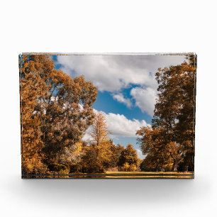 Die andere Seite des Herbstes Fotoblock