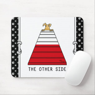 Die andere Seite - lustiges Agility Mousepad