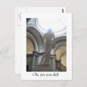 Die andere Seite von David Postkarte (Vorne/Hinten)