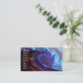 Die andere Visitenkarten der Welt See Visitenkarte (Stehend Vorderseite)