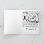 Die anderen des St Patrick Tageskarte Karte (Innenseite)