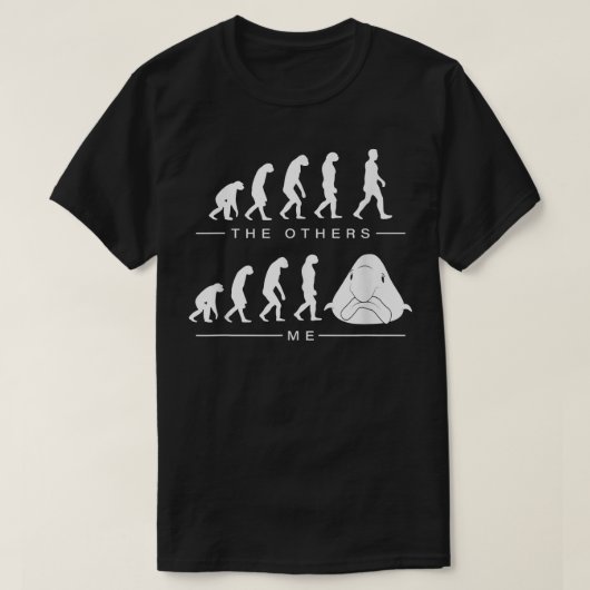 Die anderen und die Me Evolution Blobfish T-Shirt (Design vorne)