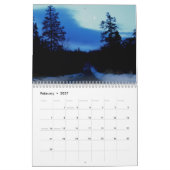 Die ändernden Jahreszeiten von Michigans oberer Kalender (Feb 2027)