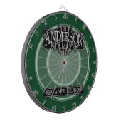 Die Anderson-Familien-Dartscheibe Dartscheibe (Vorderseite Links)