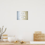 die Änderung des Gandhi-motivierend Zitat-Posters Poster (Küche)