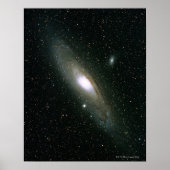 Die Andromeda-Galaxie Poster (Vorne)