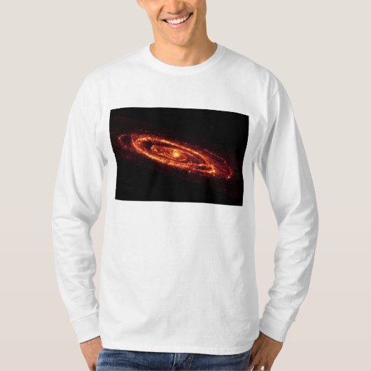 Die andromeda-Galaxie T-Shirt (Vorderseite)