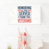 Die Anerkennung aller, die euch gedient haben Vete Banner (Insitu)