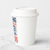 Die Anerkennung aller, die euch gedient haben Vete Pappbecher (Links)