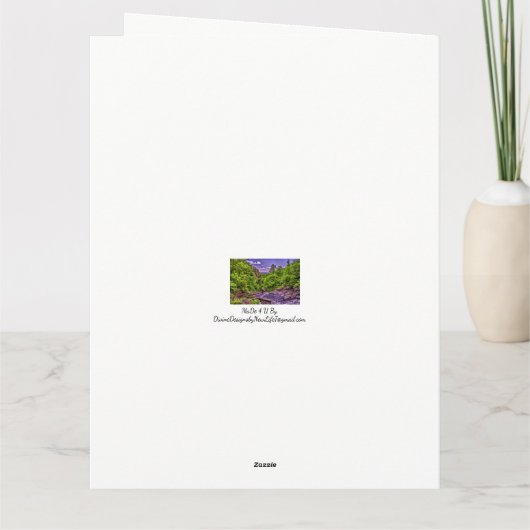 Die Anerkennung des Pastors Dankeskarte (Rückseite)