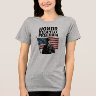 Die Anerkennung des Veteran Day Patriotic Design Tri-Blend Shirt