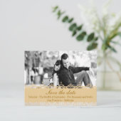 Die Anette-Save the Date Postkarte (Stehend Vorderseite)