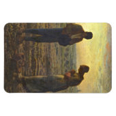 Die Angelus Jean Francois Millet Magnet (Horizontal)