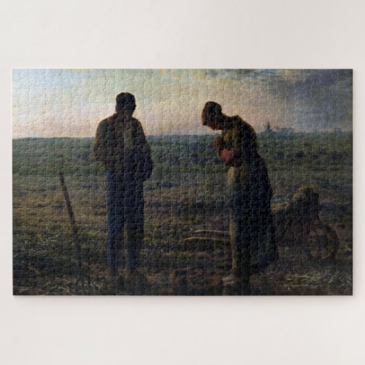 Die Angelus, Jean-Francois Millet Puzzle (Horizontal)