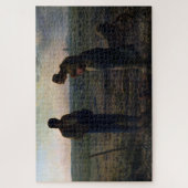 Die Angelus, Jean-Francois Millet Puzzle (Vertikal)